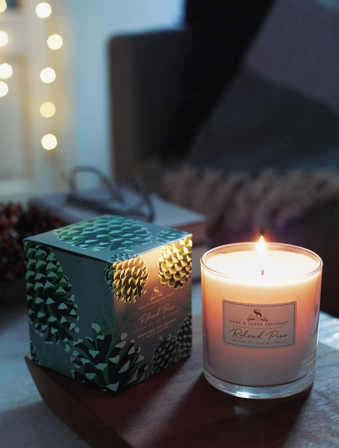 Roland Pine Single-Wick Candle