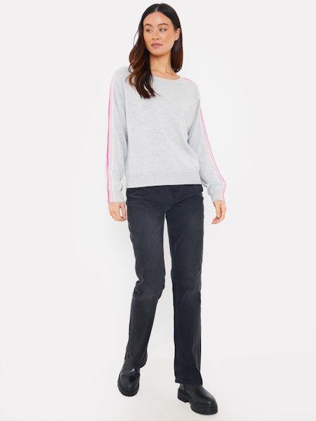 SPORTY STRIPE PULLOVER