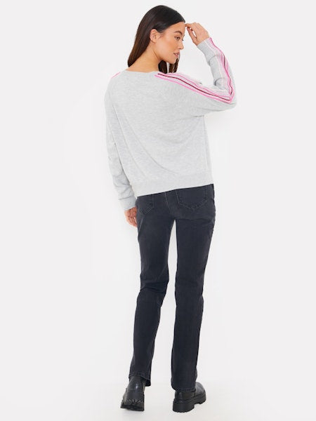 SPORTY STRIPE PULLOVER