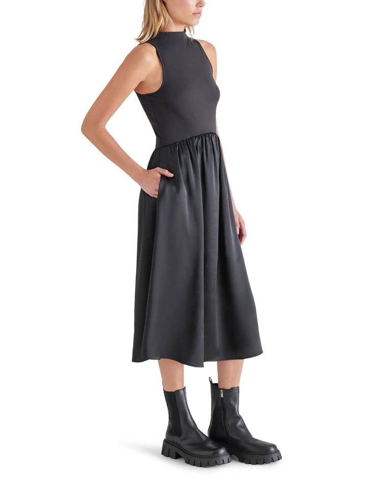 COMBO MIDI DRESS