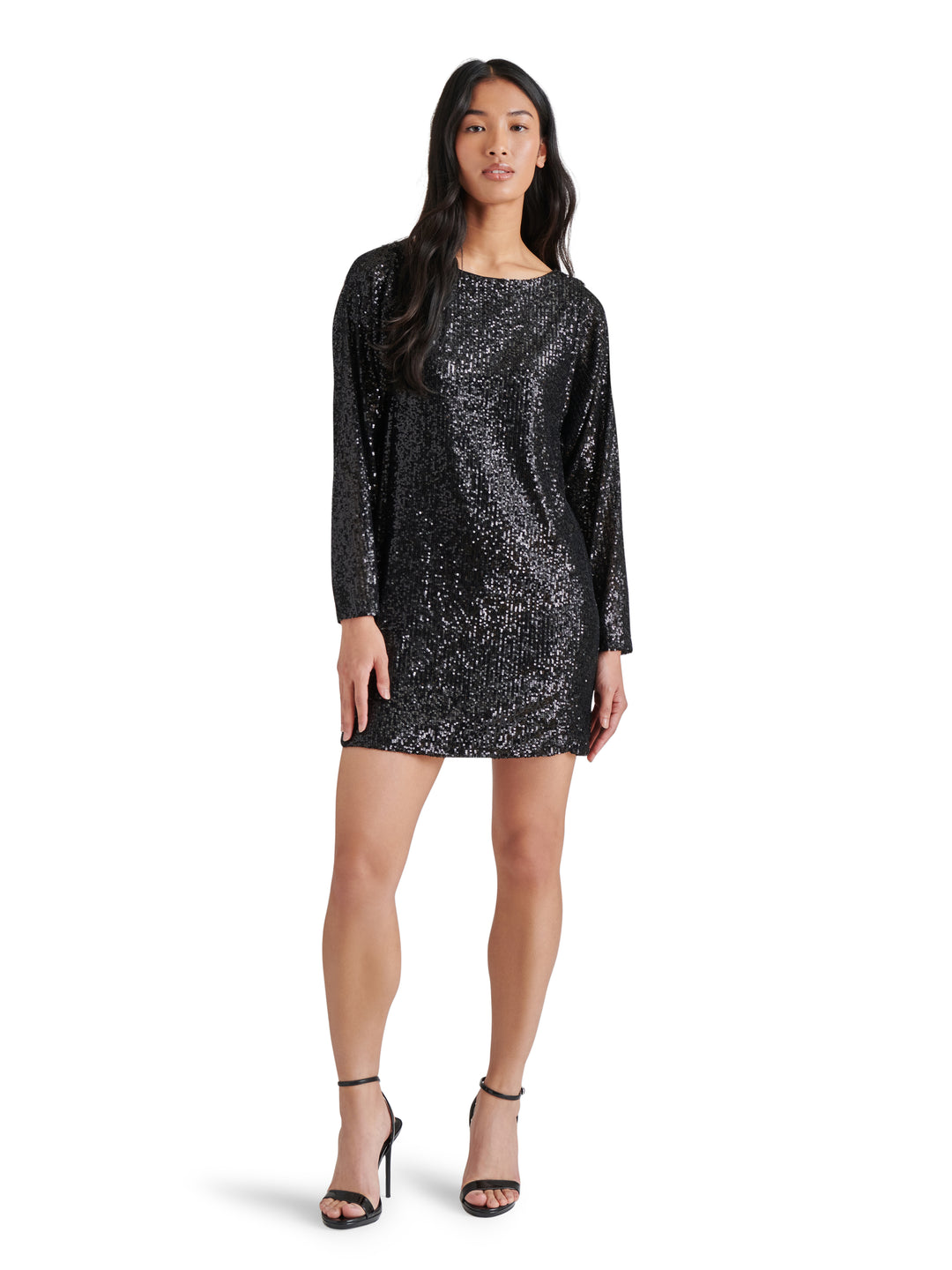 SEQUIN LONG SLEEVE DRESS