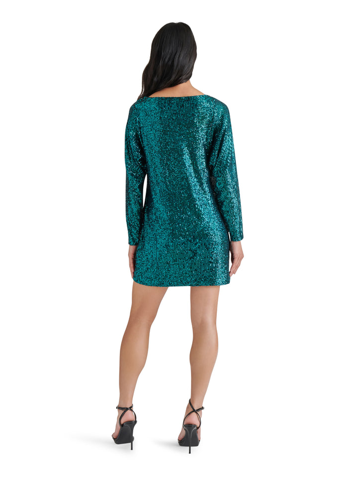 SEQUIN LONG SLEEVE DRESS