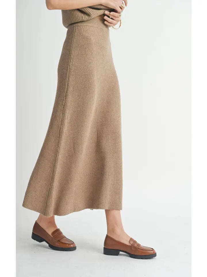 CROSBY SWEATER MIDI SKIRT