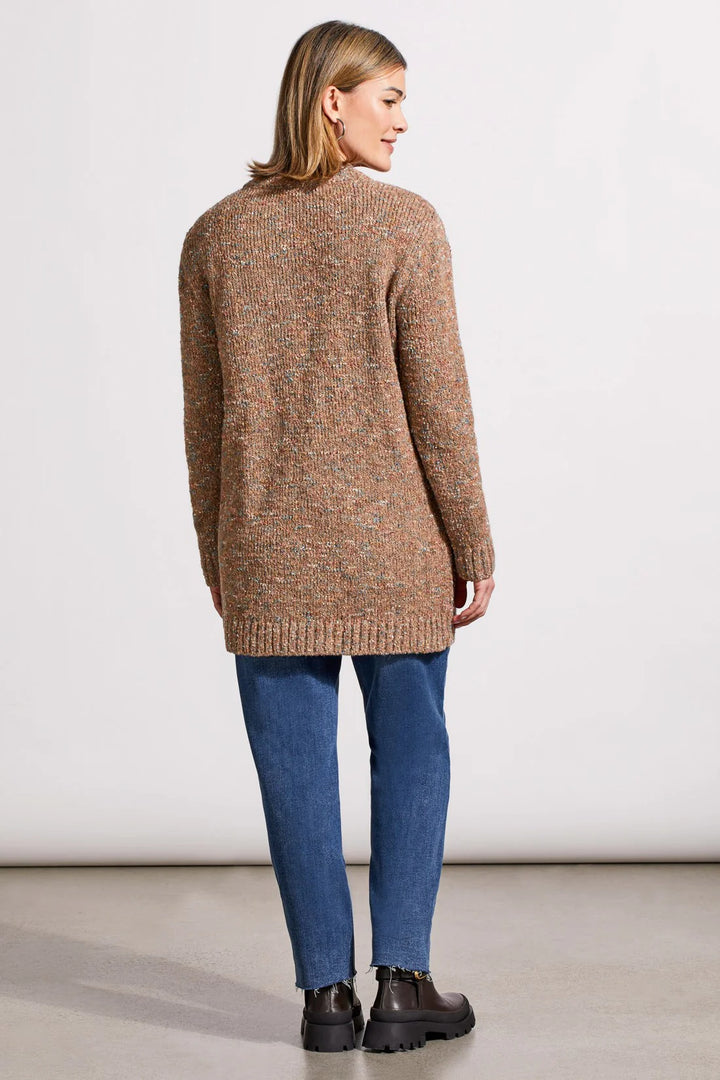 SWEATER CARDIGAN WITH PATCH POCKETS