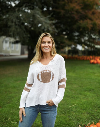 FOOTBALL CREW SWEATER