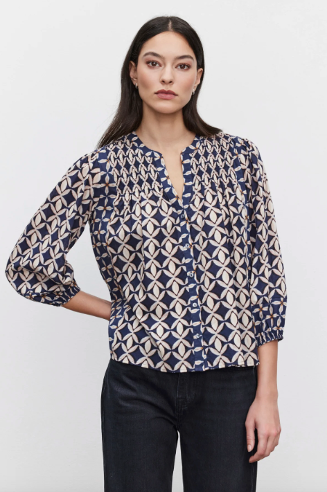 HADDON PRINT TOP