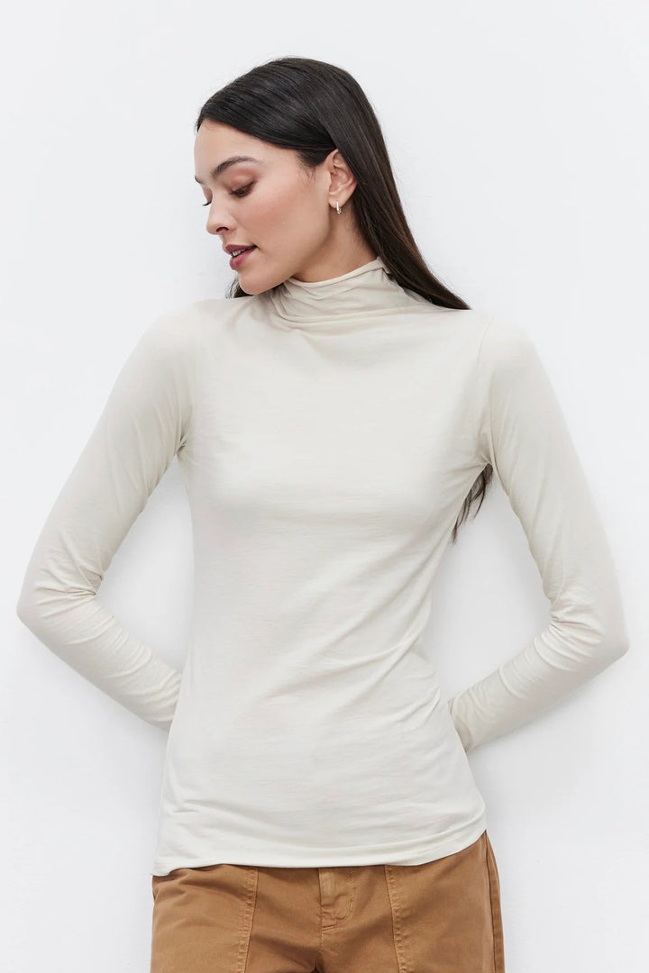 GAUZY WHISPER TURTLENECK