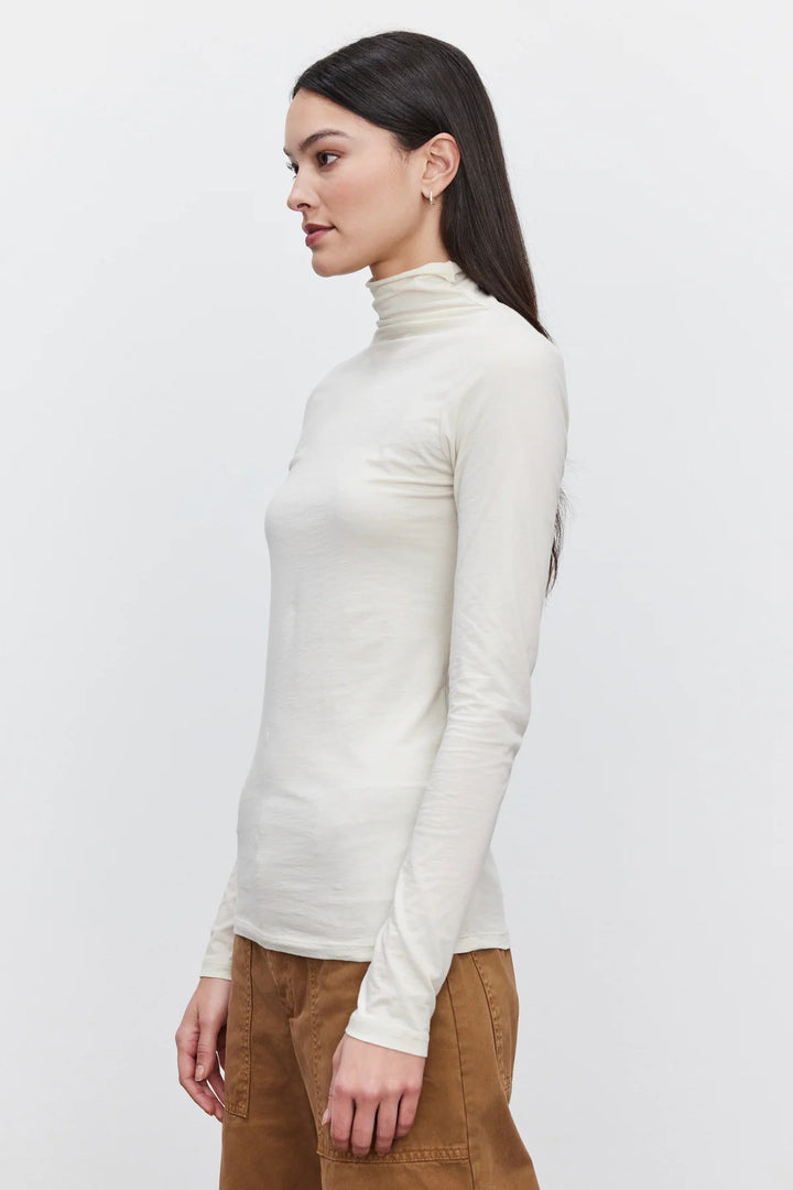 GAUZY WHISPER TURTLENECK