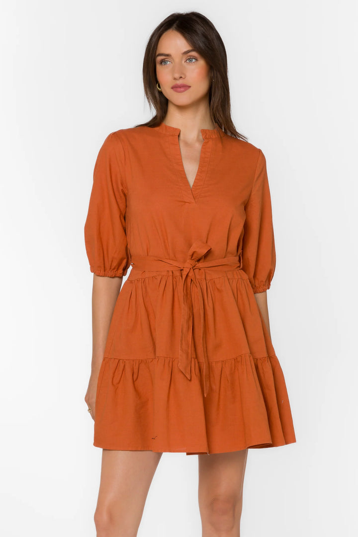 TAMMY PUFF SLEEVE DRESS