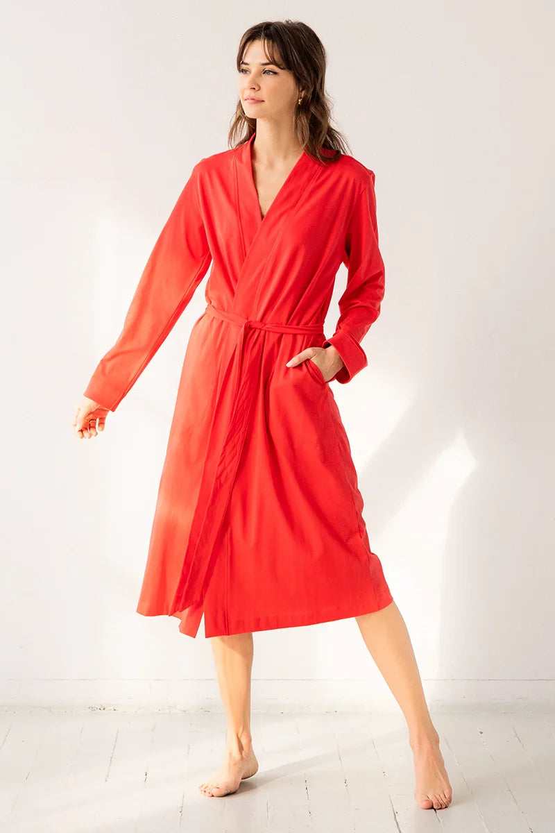 Travel Robe in Pima Cotton