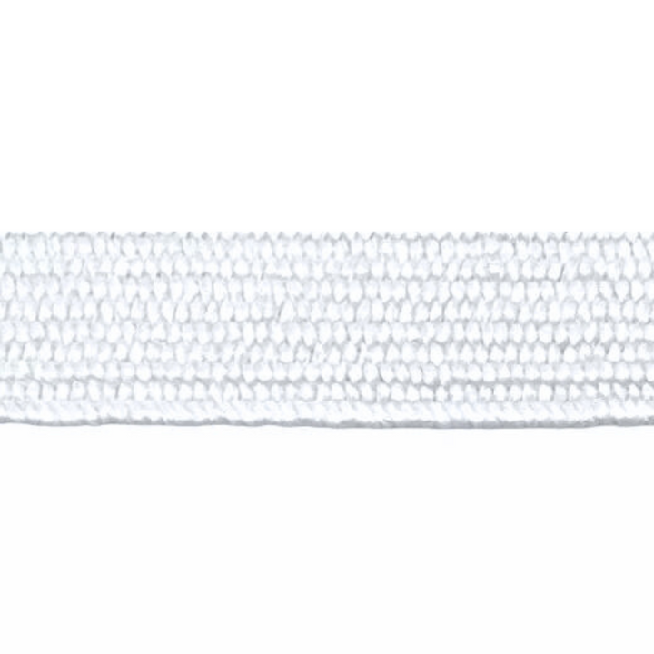 Stretch Raffia Belt Band-White