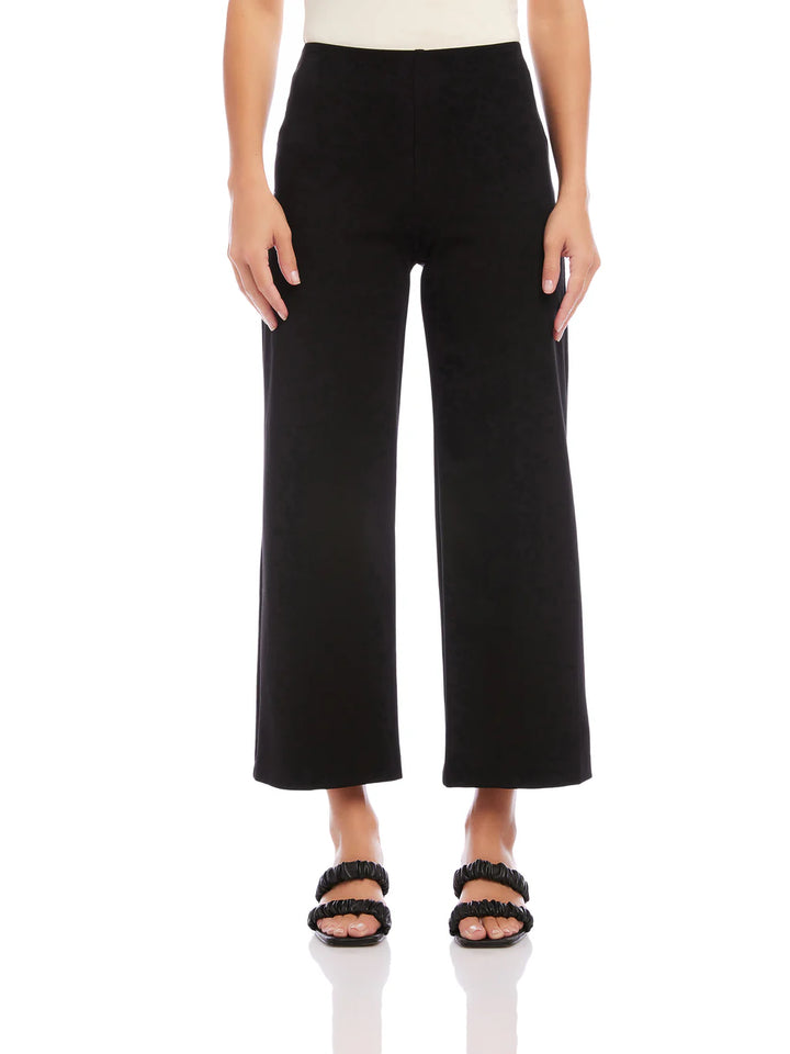 WIDE-LEG CROP PANT