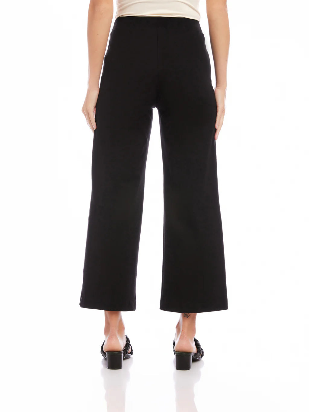 WIDE-LEG CROP PANT