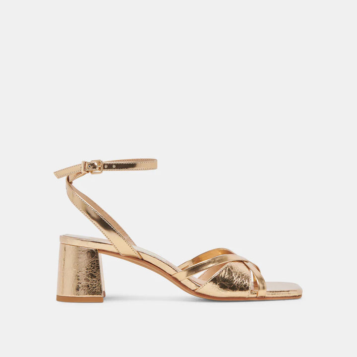 BERLA METALLIC LOW HEEL