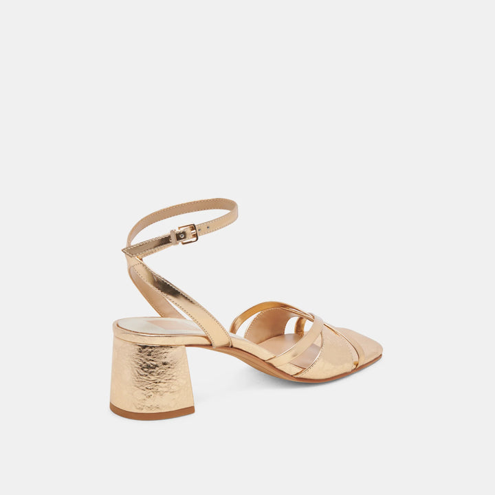 BERLA METALLIC LOW HEEL