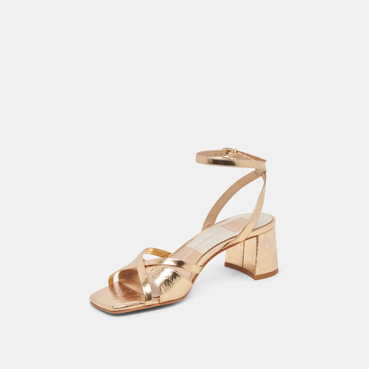 BERLA METALLIC LOW HEEL