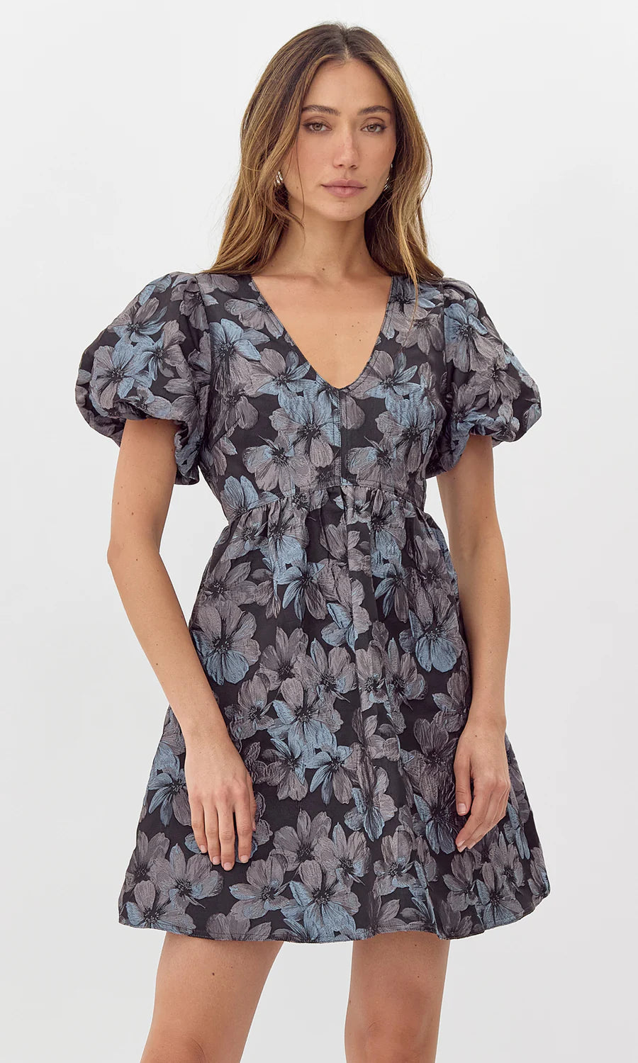 BRIELLA JACQUARD DRESS