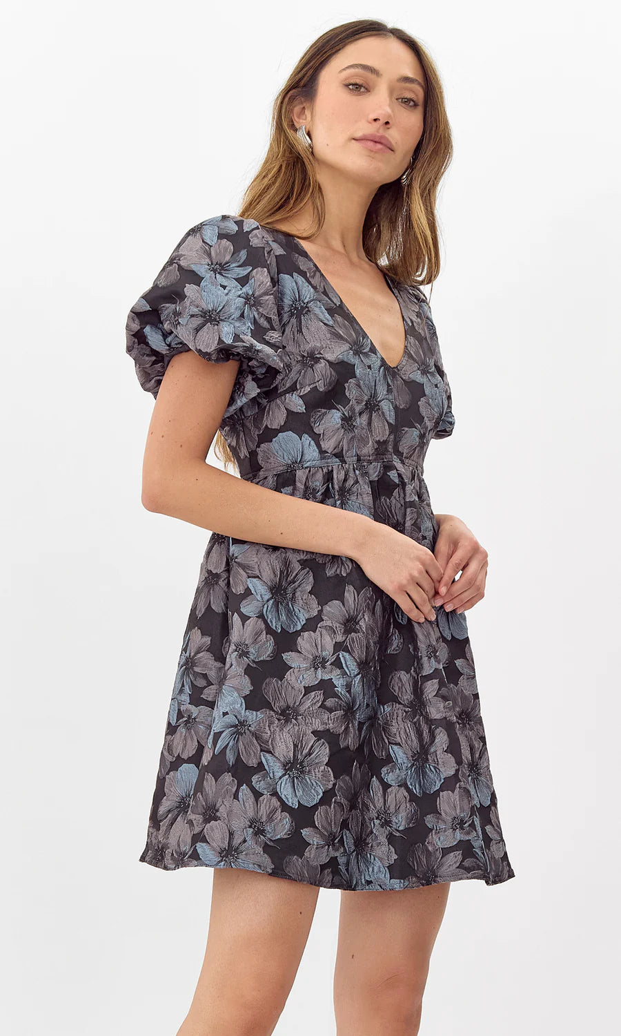 BRIELLA JACQUARD DRESS