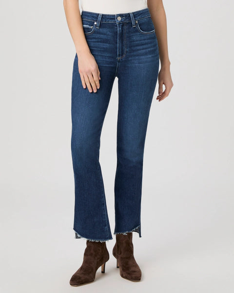 CLAUDINE ANGLED HEM JEANS