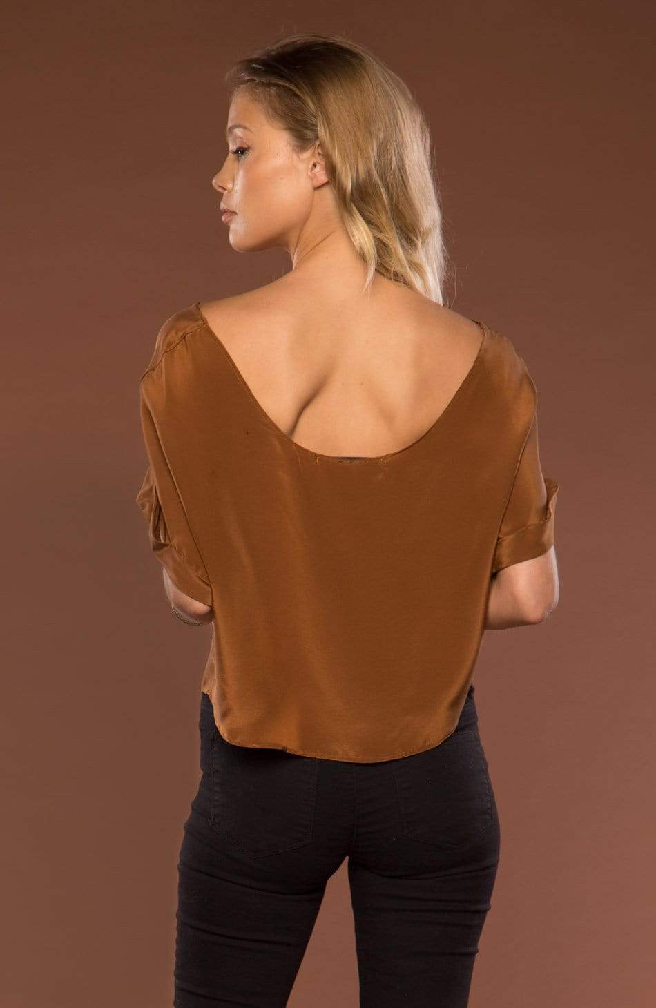 Colt Blouse | Rust - MERRITT CHARLES