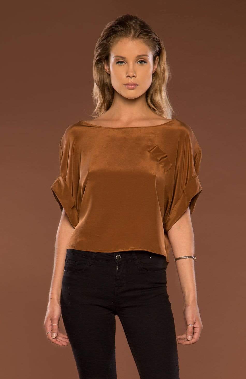 Colt Blouse | Rust - MERRITT CHARLES