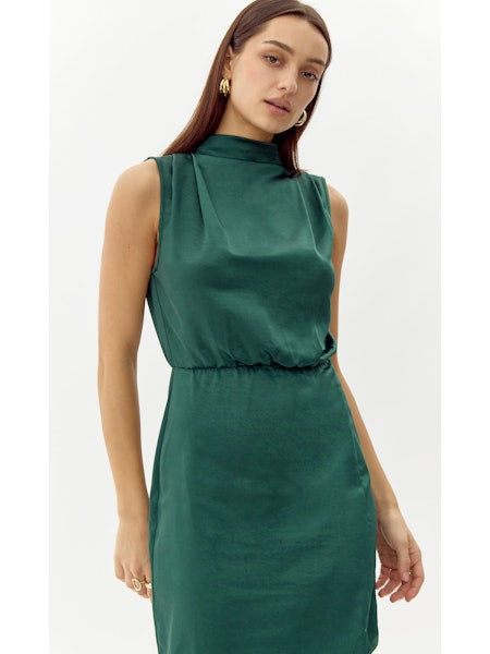 DANILA MOCK NECK DRESS