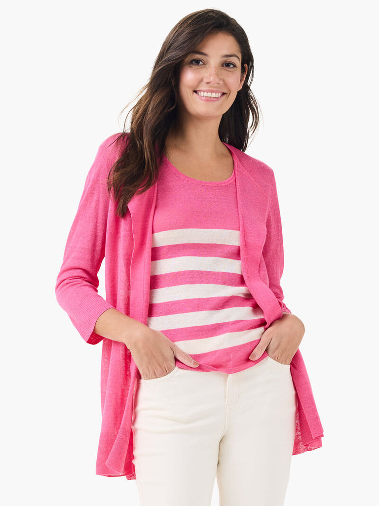 FEATHERWEIGHT 4 WAY CARDIGAN Copper Penny