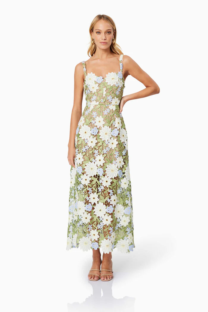 FLORA MIDI DRESS