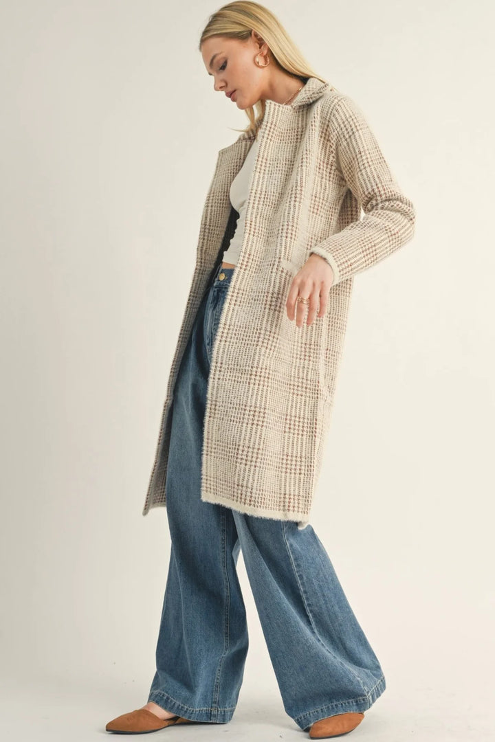 MARCEAU HOUNDTOOTH COAT