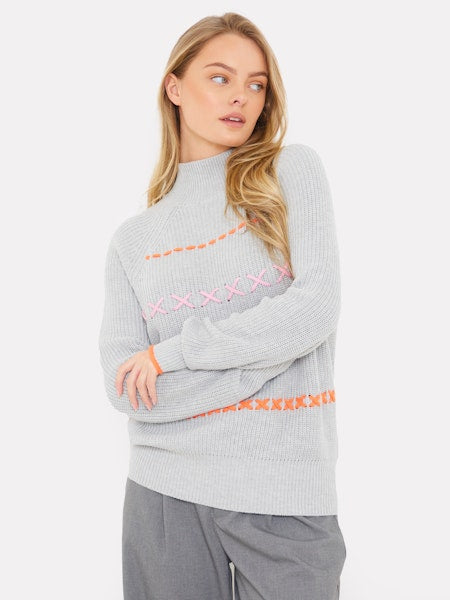 PARKER PLAIT SWEATER