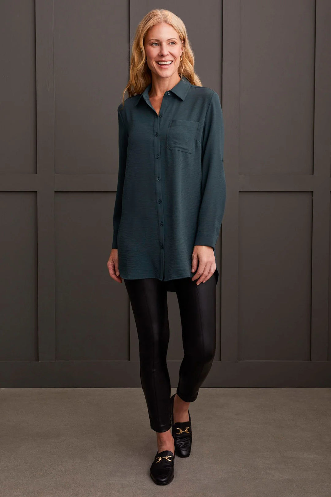 ROLL SLEEVE TUNIC