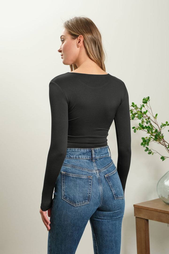 ROUND NECK BODYSUIT