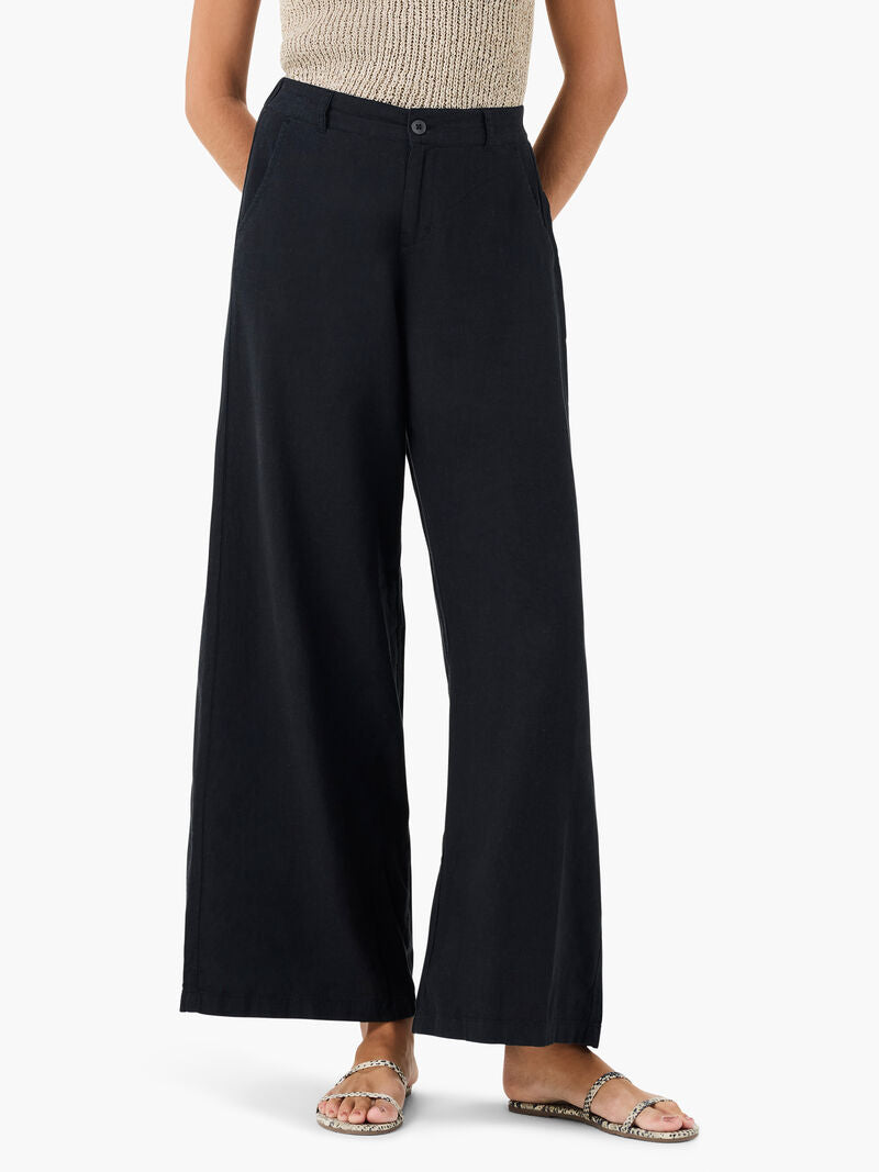 31' RUMBA LINEN WIDE LEG TROUSER