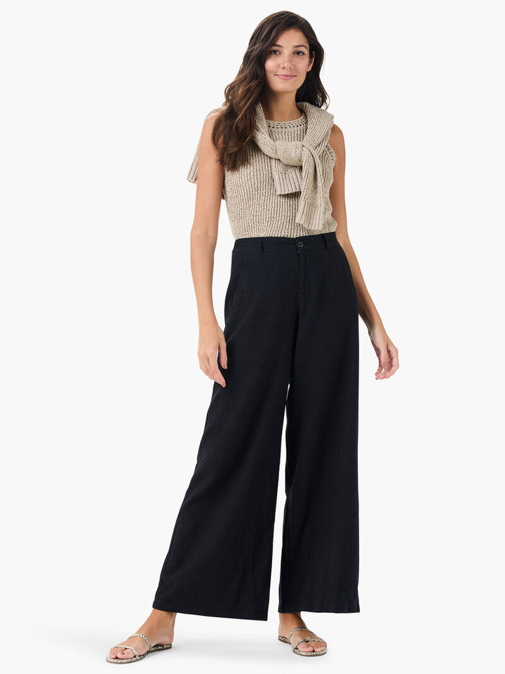 31' RUMBA LINEN WIDE LEG TROUSER