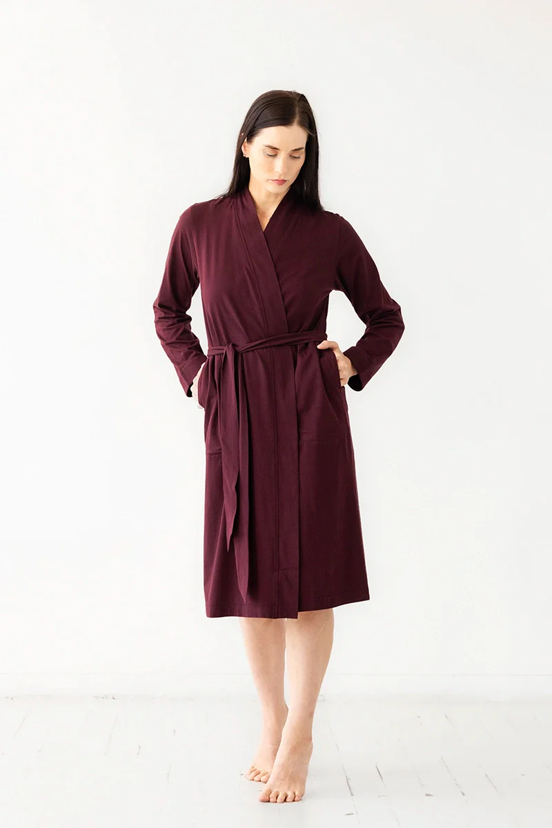 Travel Robe in Pima Cotton