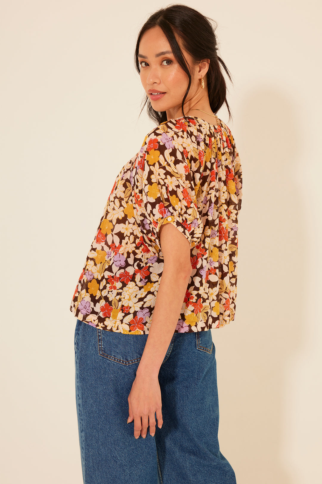 PAVIA FLORAL TOP