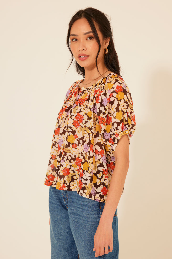 PAVIA FLORAL TOP