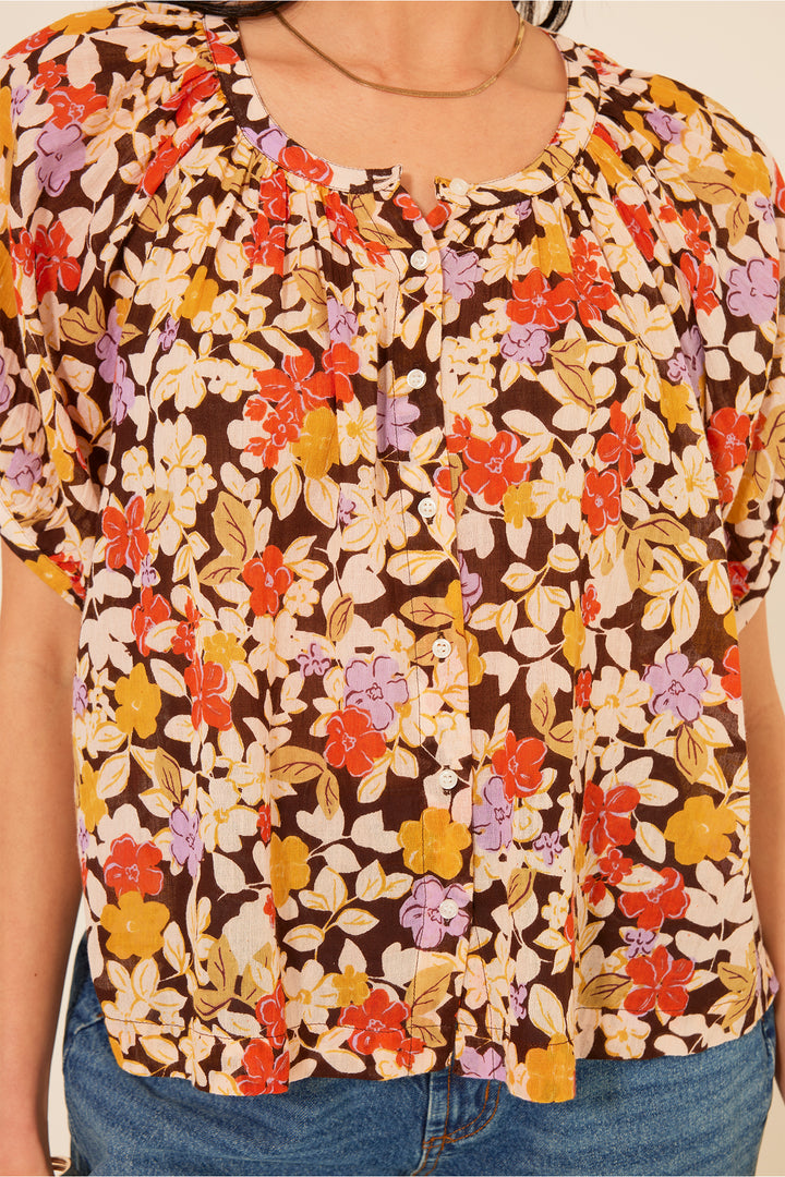 PAVIA FLORAL TOP